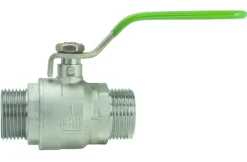 Vanne à shère 1/4T. NF manette longue double mâle M3/4