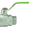 Vanne à shère 1/4T. NF manette longue double mâle M1/2