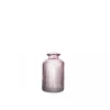 Vase Bottle Caro rose Ø6,2 x H.10 cm