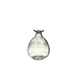 Vase bouteille Lina vert clair Ø9,2 cm