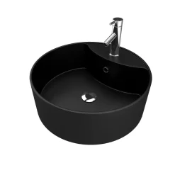 Vasque Fjord Black ronde 40x14 cm AURLANE