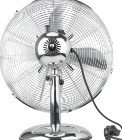 Ventilateur de table Boras chromé Ø40cm 50W VOLTMAN