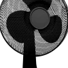 Ventilateur de table Ø40 cm 45W noir