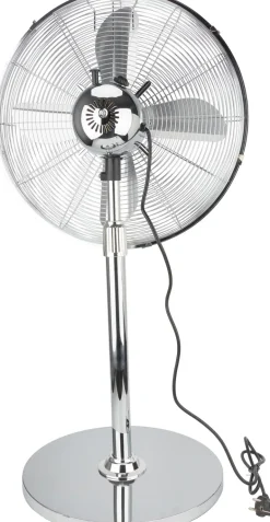 Ventilateur sur pied Boreas chromé Ø45cm 60W VOLTMAN