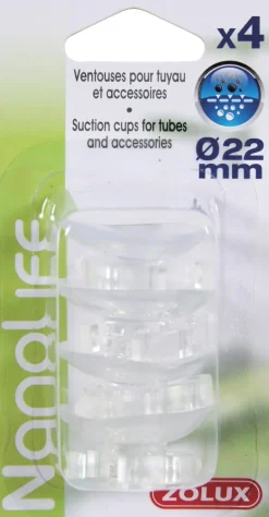 4 ventouses pour tuyau de Ø22mm