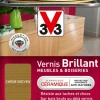 Vernis meubles et boiseries chêne moyen brillant 0,5L V33