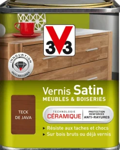 Vernis meubles et boiseries teck de java satin 250 ml V33