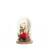 Verrine Cloche Stabilisé M Mix - Rouge NATURALYS