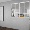 Verrière Concorde alu blanc verre clair 1125 x 1500 mm