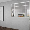 Verrière Orsay alu blanc verre clair 1125 x 1500 mm