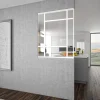 Verrière Orsay alu blanc verre clair 1125 x 865 mm