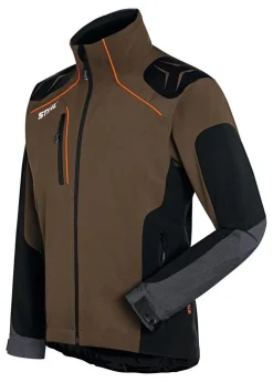 Veste Advance X-Shell tourbe/noire pour homme STIHL