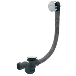 Vidage de baignoire à câble siphon Cobra trop plein ABS