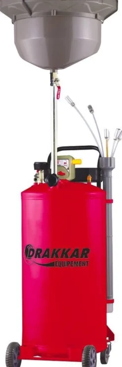Vidangeur pneumatique gravité et aspiration 80 L
