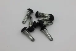 Vis Bellafix acier 6,3x18 mm noir mat (x25)