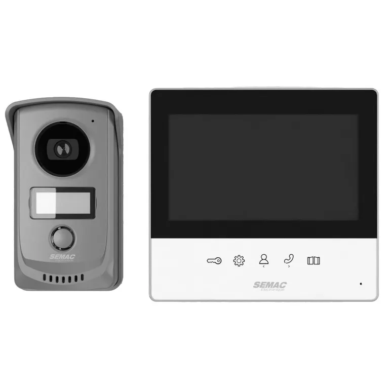 Visiophone couleur avec lecteur RFID écran 7''
