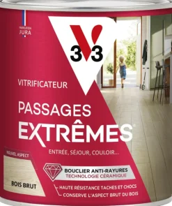 Vitrificateur passages extrêmes bois brut 0,75L V33