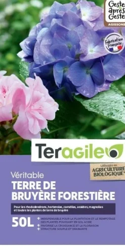 Véritable terre de bruyère forestière UAB 50L TERAGILE