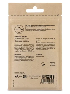 Zinnia Pépito Nain en Mélange 1g CAILLARD